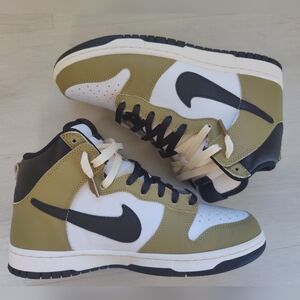 Nike Dunk High by You - Olive Dunks - Size 9 - Excellent Condition